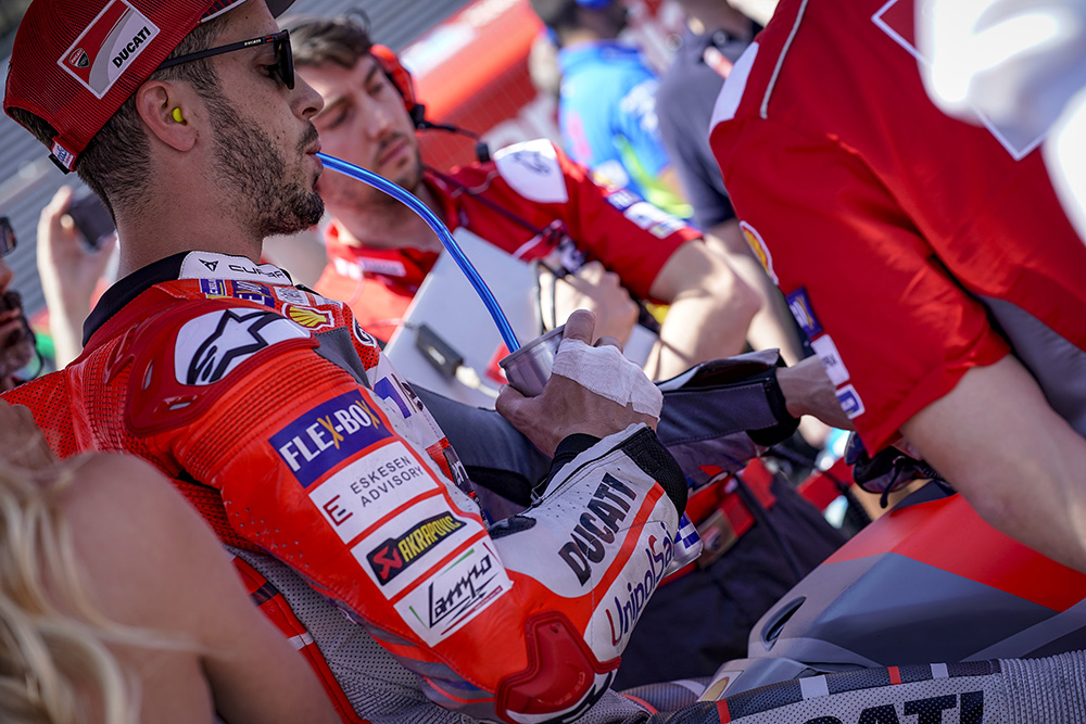 MotoGP: Andrea Dovizioso descontente com a Ducati