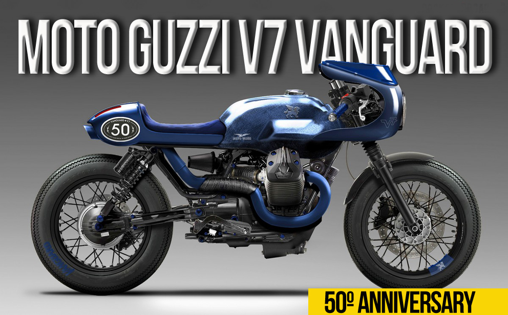 Moto Guzzi V7 Vanguard – Café Racer comemorativa dos 50º Aniversário da V7