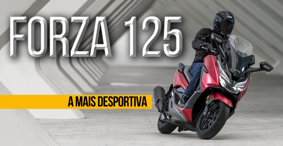 Honda Forza 125 – Renovação da scooter 125 mais desportiva da marca