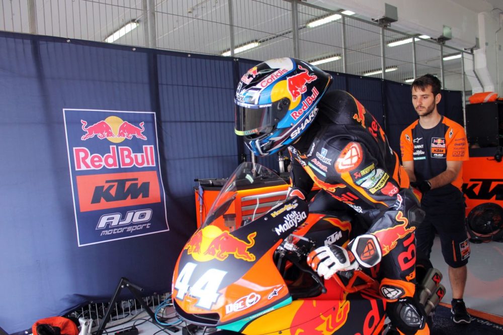 Moto2: Miguel Oliveira testou na Catalunha