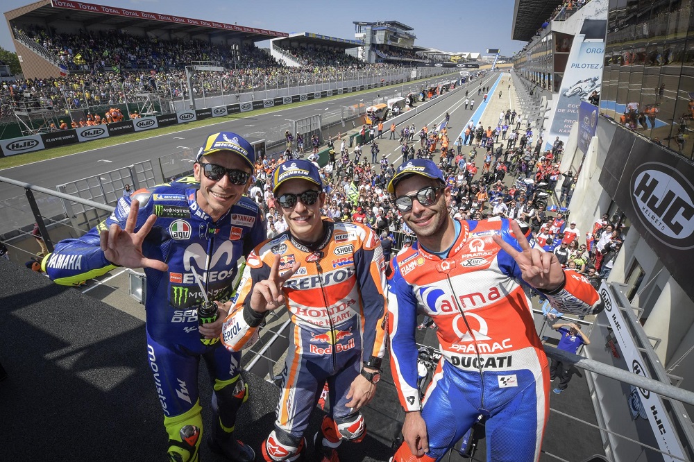 MotoGP: Marc Márquez e Valentino Rossi distantes