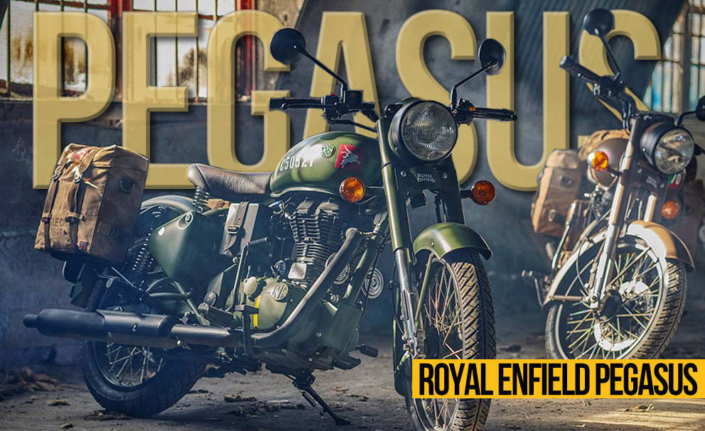 Royal Enfield Classic 500 Pegasus – Edição Especial Limitada