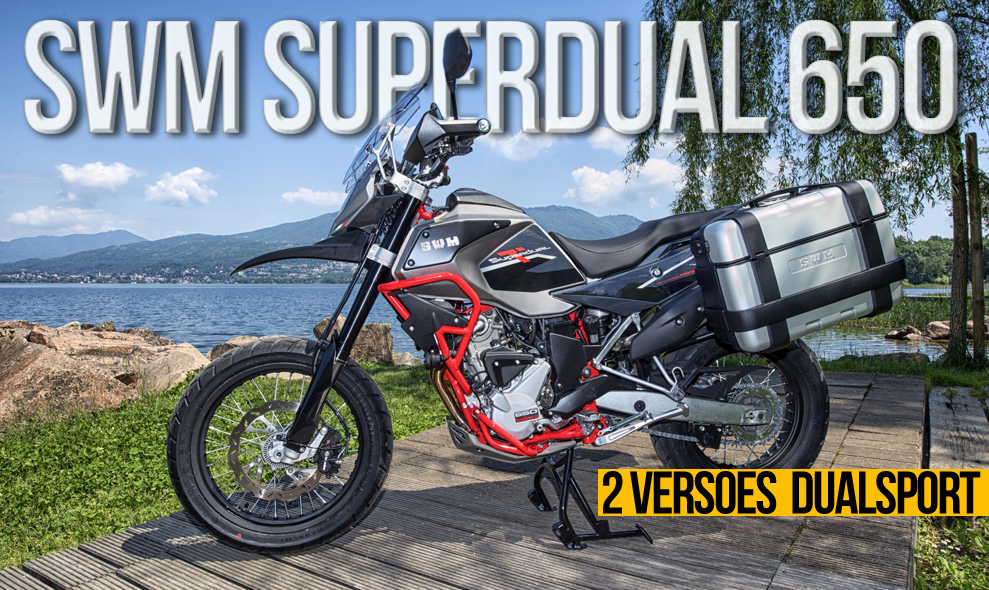SWM Superdual 650 – Versões T de 19″ e X de 21″