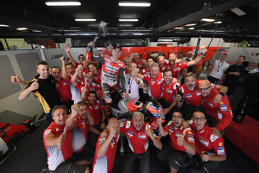 MotoGP – Marc Márquez: “A Ducati é diferente nas vitórias de Lorenzo e Dovizioso”