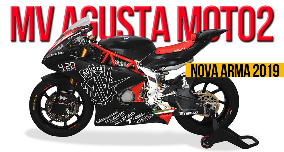 A MV Agusta revela a sua nova arma de Moto2