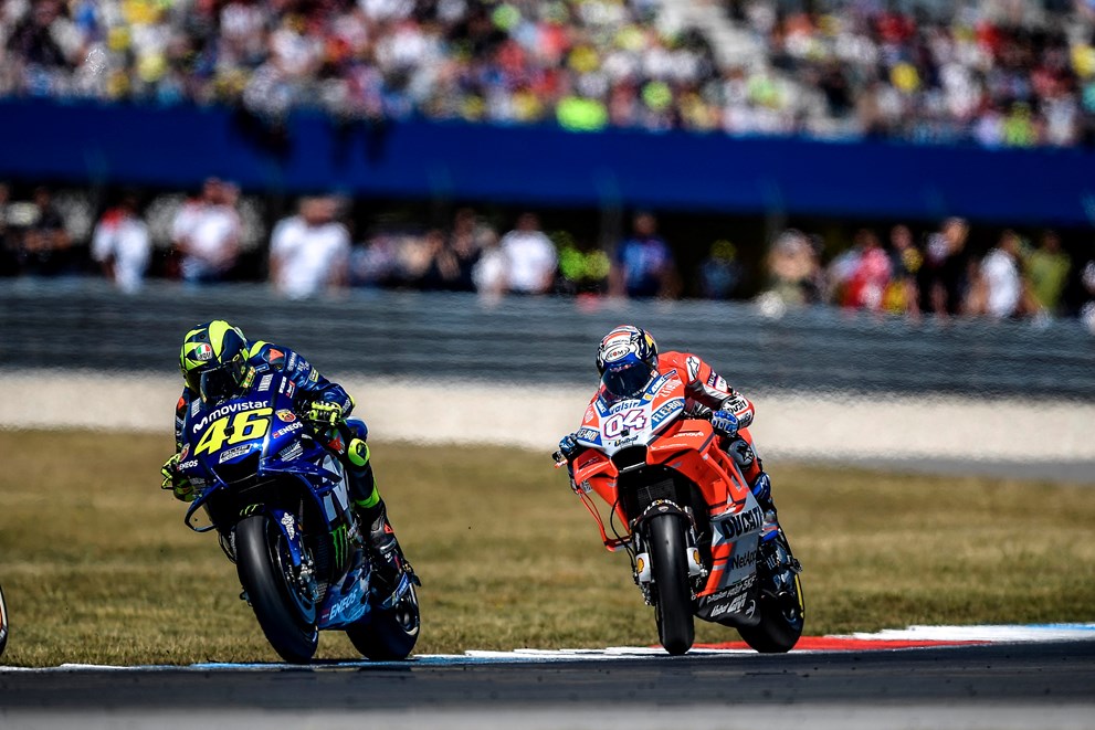 MotoGP – Valentino Rossi: “A ultrapassagem de Dovizioso foi pouco inteligente”