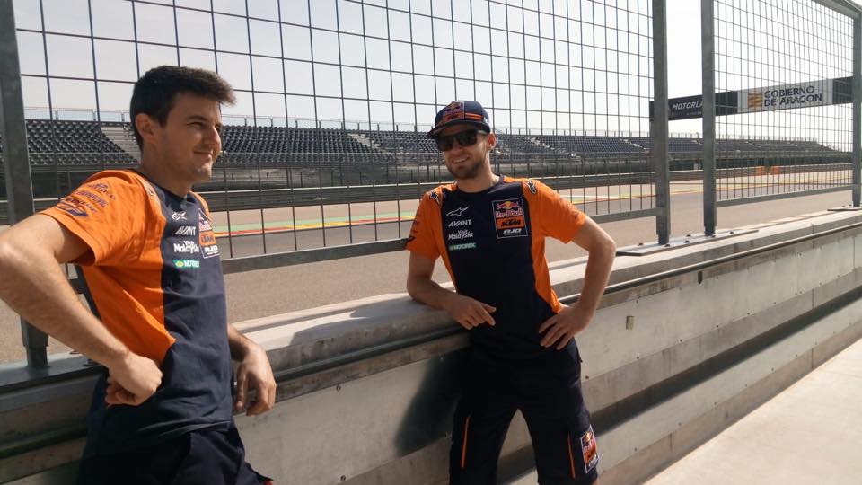 Moto2: Brad Binder testou nova KTM