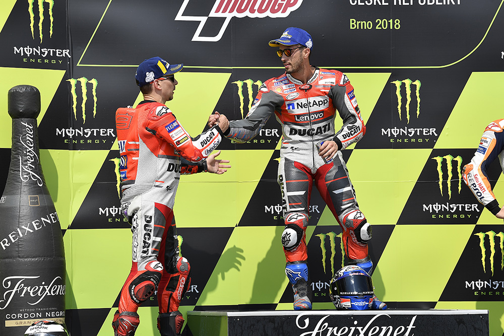 MotoGP: Lorenzo e Dovizioso fazem as pazes
