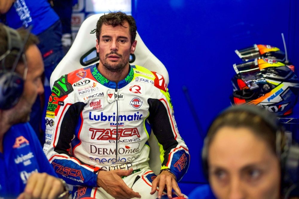 Moto2: Simone Corsi operado