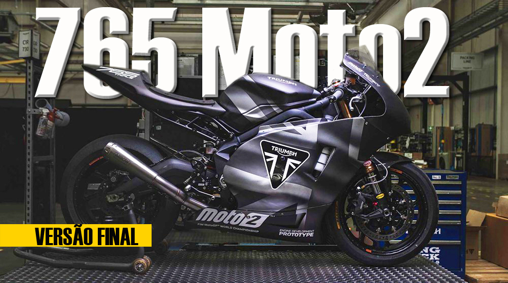 TUDO A POSTOS PARA A ESTREIA DA TRIUMPH DE MOTO2 ESTE FIM DE SEMANA EM SILVERSTONE.
