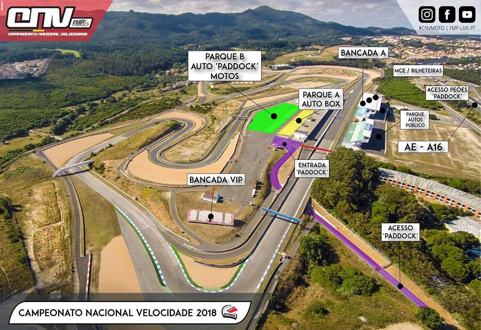 Horários da 5ª Prova do CNV a 21 e 22 Set. no Circuito do Estoril