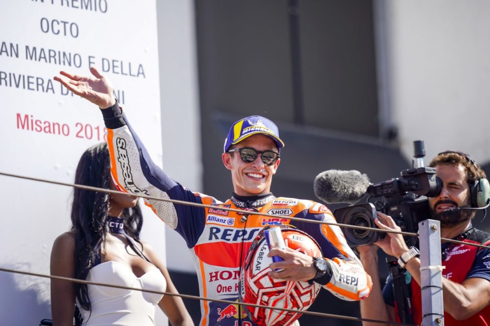 MotoGP: Marc Márquez igualou pódios de Mike Hailwood