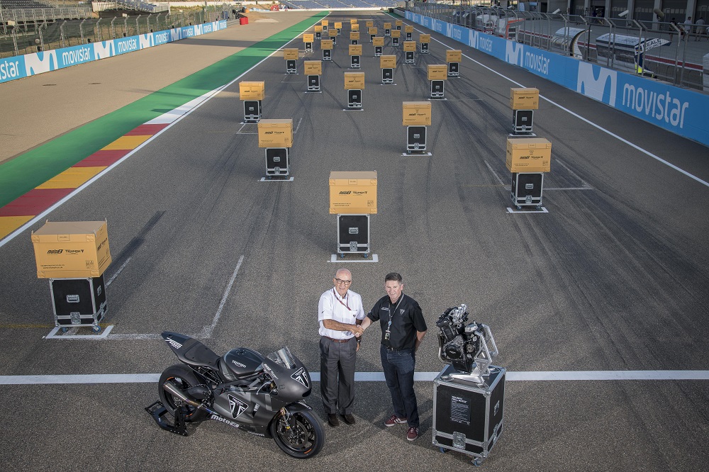 Moto2: Motores Triumph entregues às equipas