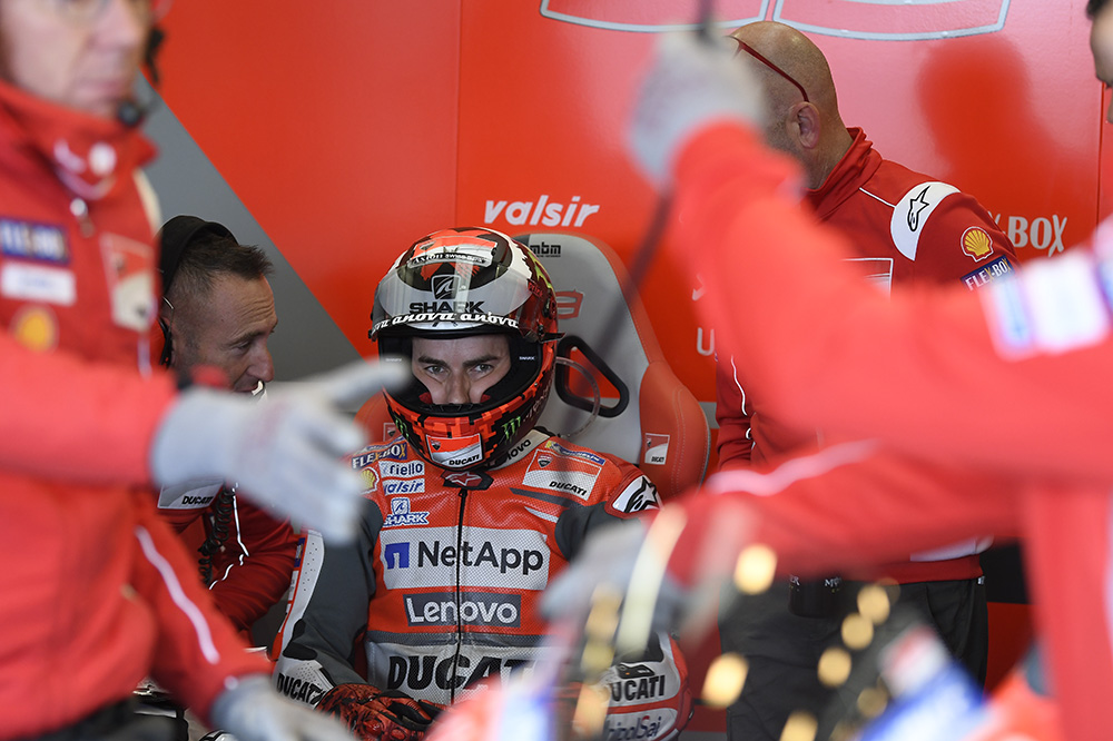 MotoGP – Jorge Lorenzo “Estou um pouco arrependido de deixar a Ducati”