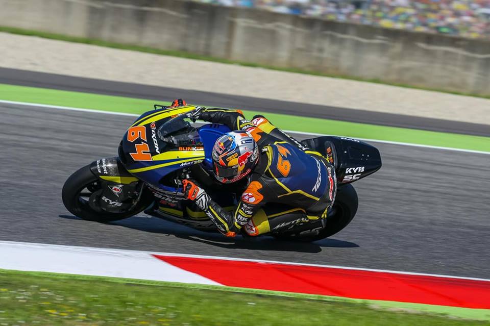 Moto2: Bo Bendsneyder lesionado pelo próprio motor