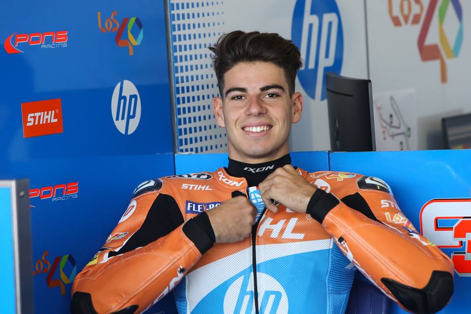 Moto2: Augusto Fernández renova com a Pons