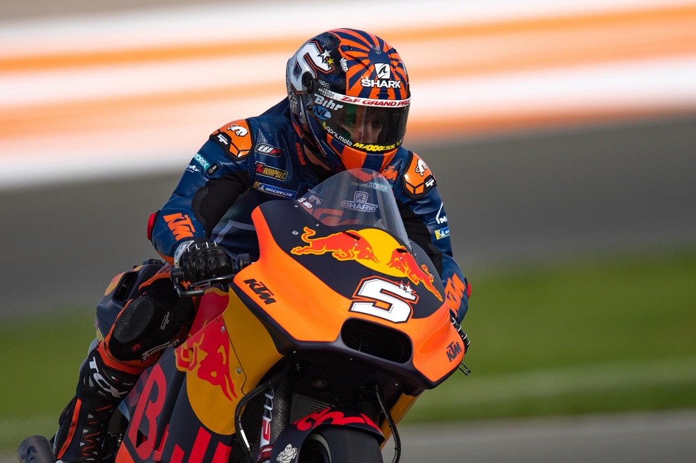MotoGP, Vídeo: Johann Zarco já estraga a KTM RC16