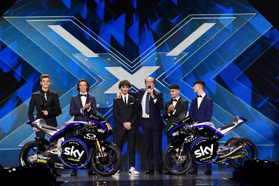 Sky VR46 apresenta-se para 2019