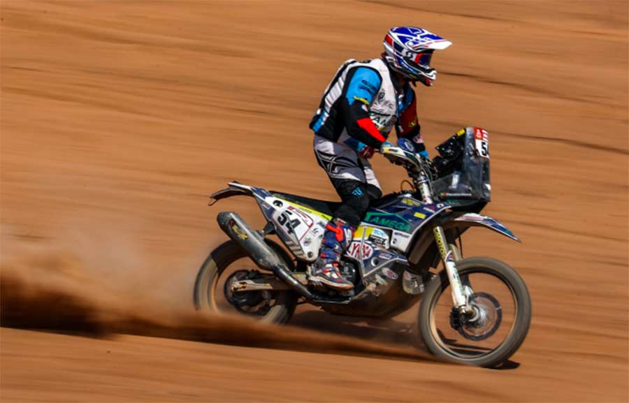 Dakar: Fausto Mota ‘galgou’ 57 posições