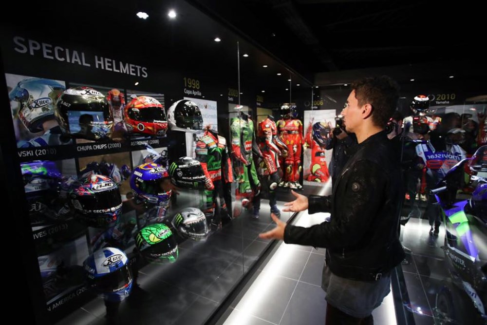 MotoGP: Jorge Lorenzo encerra museu dos campeões