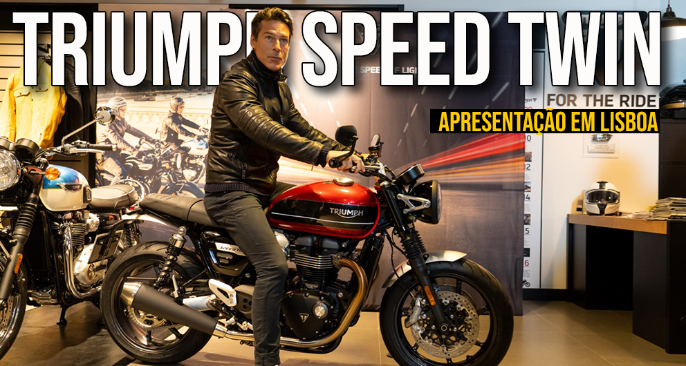 Evento de Apresentação da Triumph Speed Twin em Lisboa