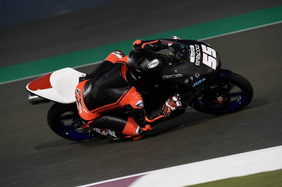 Moto3: Romano Fenati é o primeiro líder da época