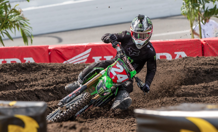 AMA SX250, Daytona:Austin Forkner (Kawasaki) garante mais uma vitória