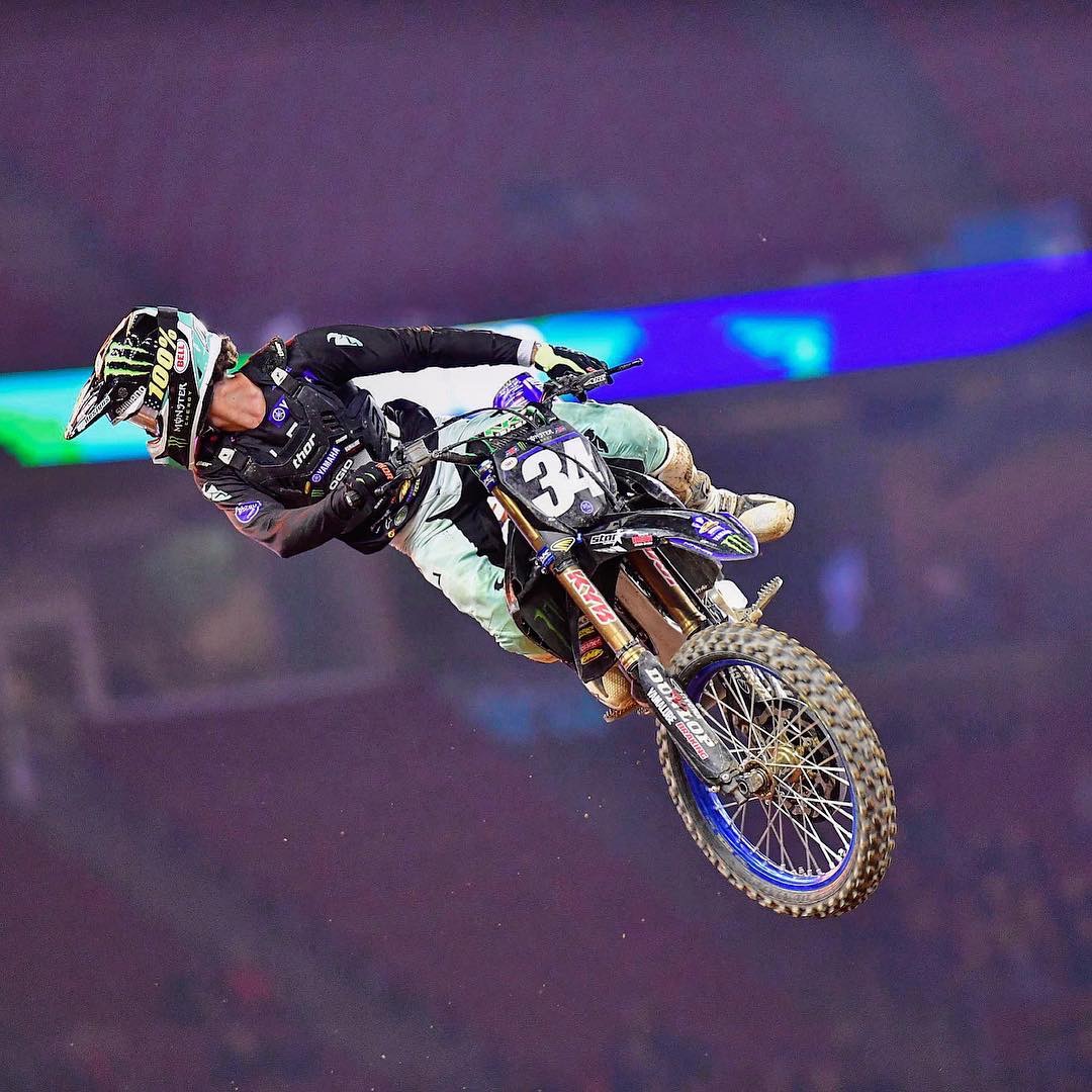 AMA Supercross: Dylan Ferrandis vence e está a 5 pontos de Cianciarulo