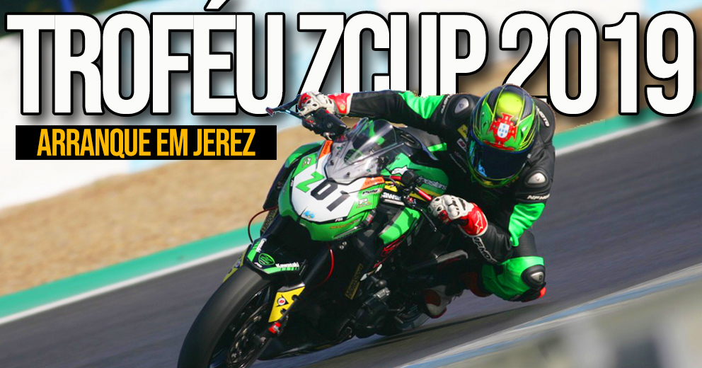 Arranque do Troféu Kawasaki ZCUP 2019 no Circuito de Jerez