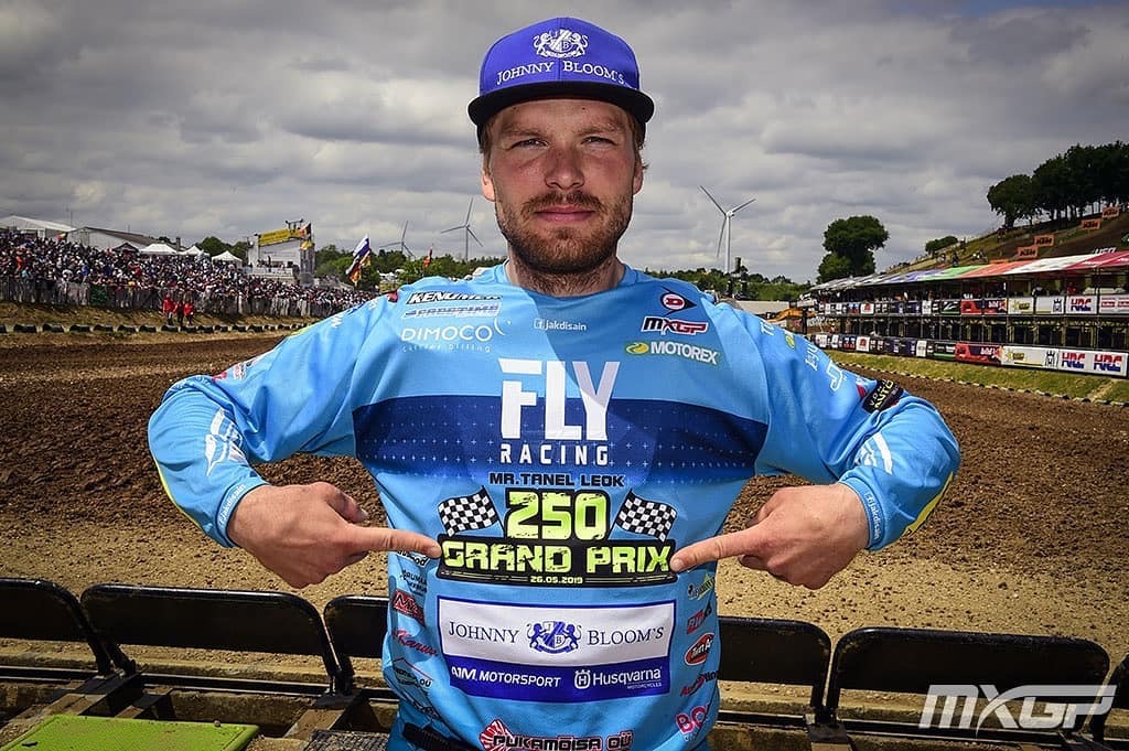 MXGP: Tanel Leok celebrou o seu 250° Grande Prémio