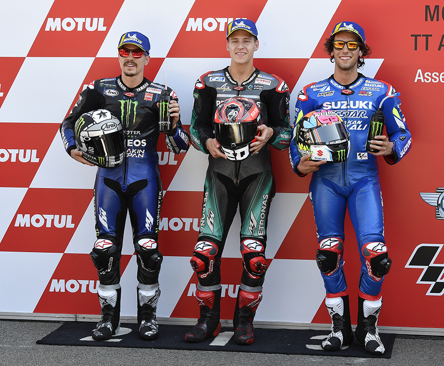 MotoGP: A fila da frente em Assen disse…