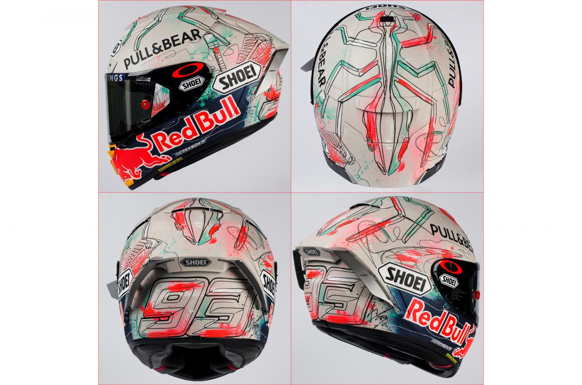 Marquez revela capacete especial para Catalunha