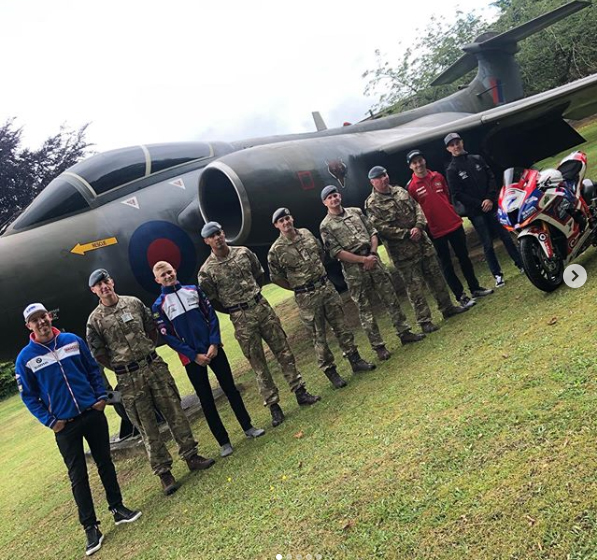 BSB: Ryan Vickers visita os patrocinadores