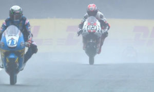 MotoGP: Clima inclemente baralha as coisas thumbnail