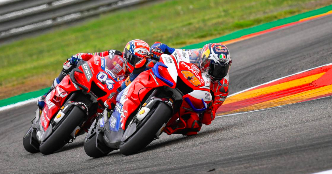 MotoGP, Aragón: Pódios Ducati bom sinal