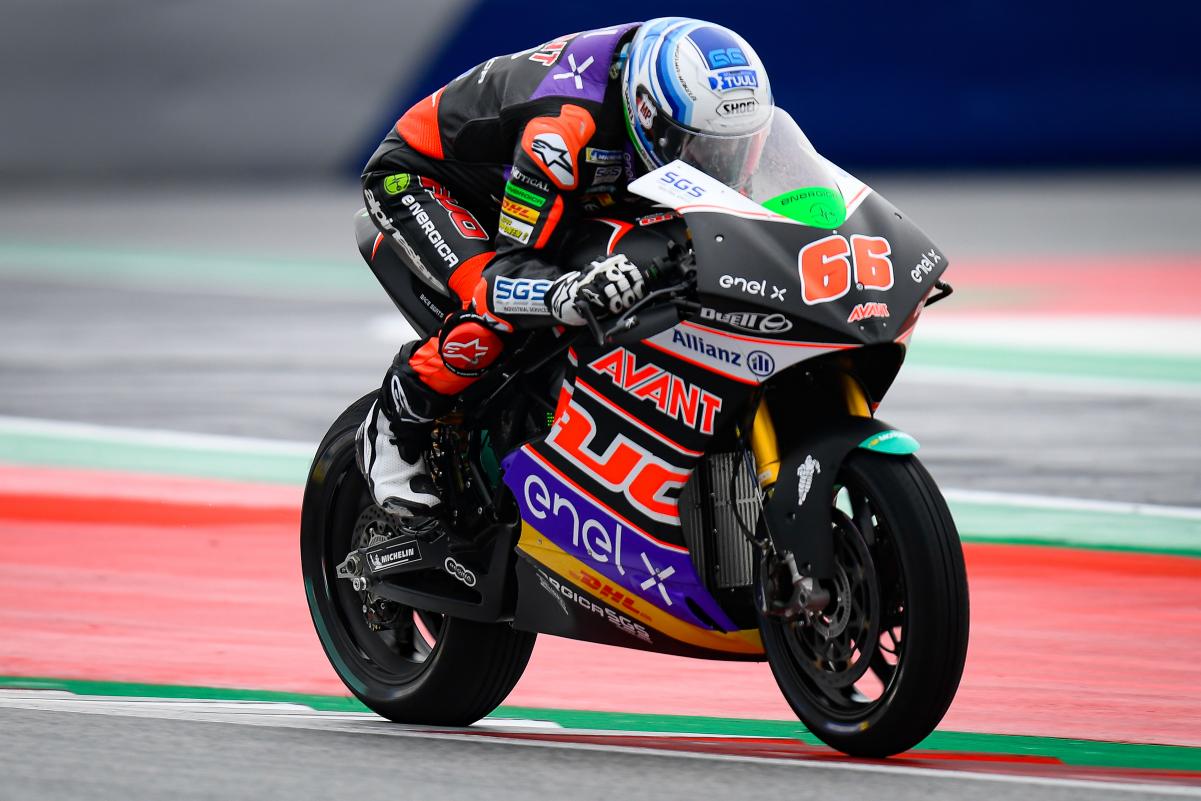 MotoE: Tuuli mais rápido na FP1