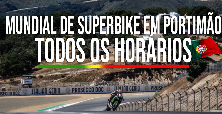Horários das SBK em Portimão