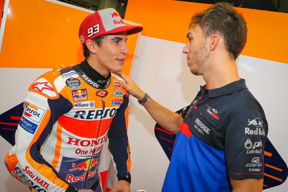 MotoGP, Tailândia: Pierre Gasly da F1 fala de uma experiência “incrível”