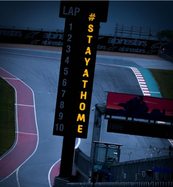 MotoGP 2020:Desporto junta-se ao movimento “Fico em casa”