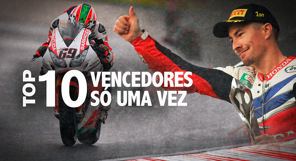 SBK, história: Top 10 dos vencedores uma vez