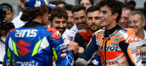 MotoGP, 2020: Rins diz que Márquez já o vê como rival thumbnail