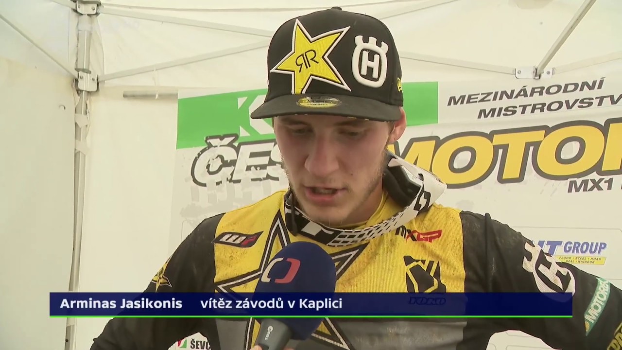 Vídeo Motocross: Jasikonis, Geerts e Vialle em Kaplice