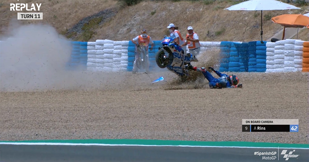 MotoGP, Jerez: Rins fora do GP de Espanha