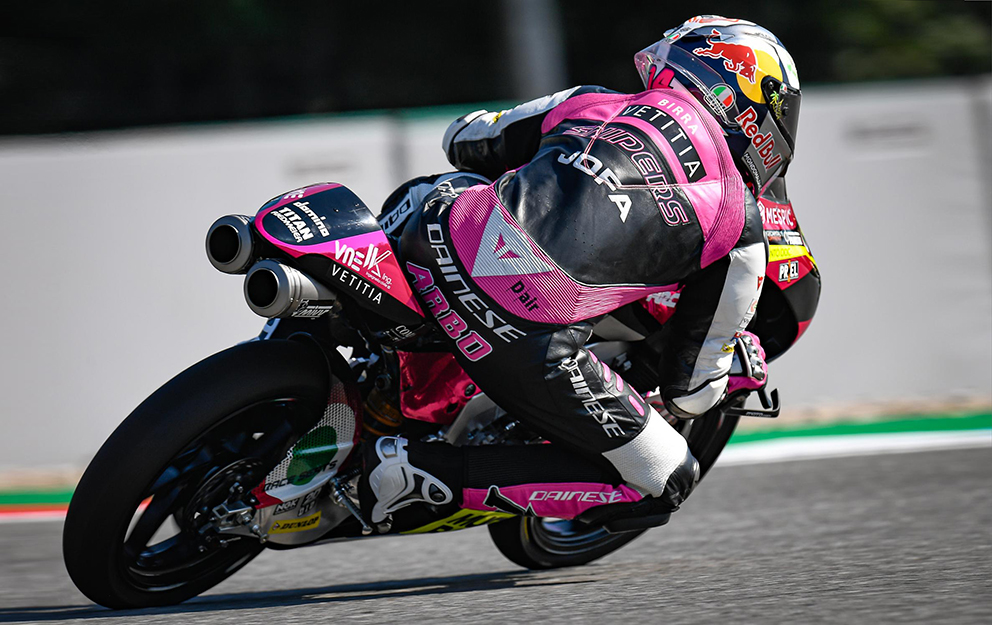 Moto2, 2020, Áustria: Martin em momento assustador no TL1