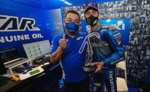 MotoGP, 2020, Misano: Joan Mir exulta com pódio thumbnail