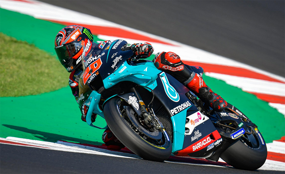 MotoGP, 2020, Misano: Bagnaia impõe-se outra vez no TL4, Oliveira desce de 5º para 10º