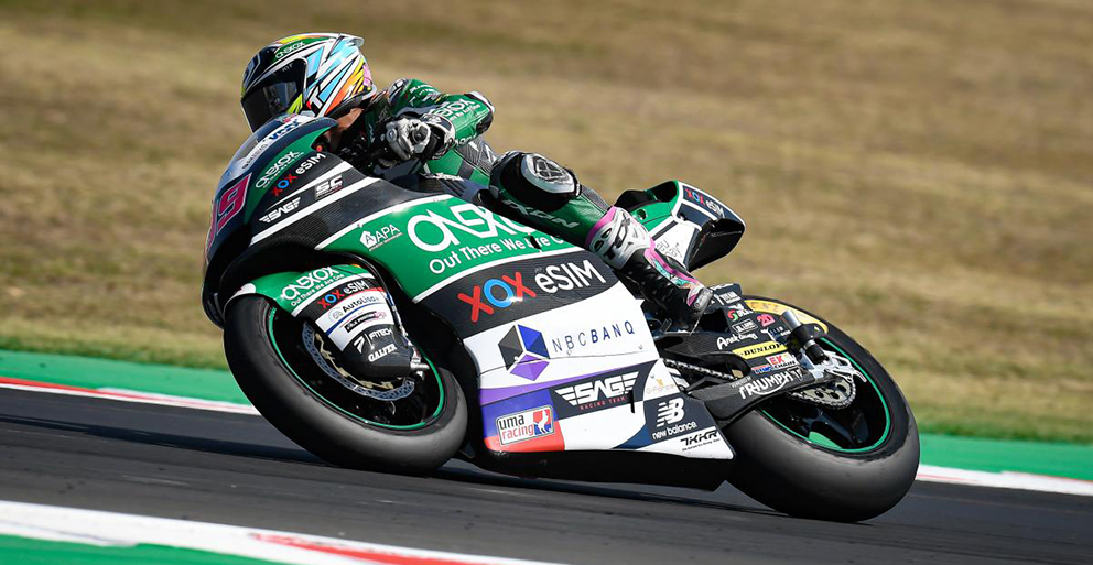 Moto2, 2020, Le Mans: Kasma Daniel cai, mas regressa para liderar TL1