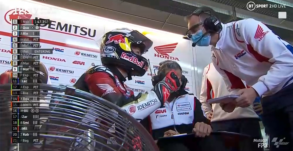 MotoGP, 2020, Teruel: Nakagami sob o foco da HRC
