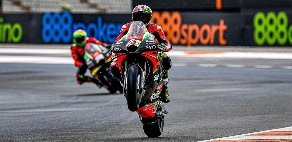 MotoGP, 2021: Savadori e Smith retidos pela Aprilia para 2021