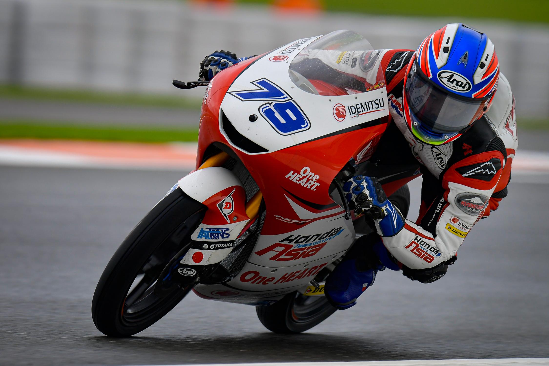 Moto3, 2020, Europa: Q1 – Ogura em sessão complicada por chuva